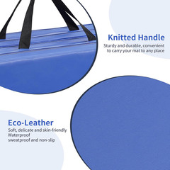 Exercise Mat Foldable Yoga Mat, 2 Inch Thick Gymnastics Mat for Men & Women, Gy