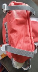 NWT High Sierra Express Messenger Bag – Mia 54202 Peach/White w/yoga mat straps