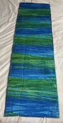 Hand Dyed Batik Fabric Yoga Mat