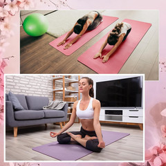 12 Pack Yoga Mat Bulk, 4Mm Thick Extra Long Sports Mat anti Slip Tear Resistant