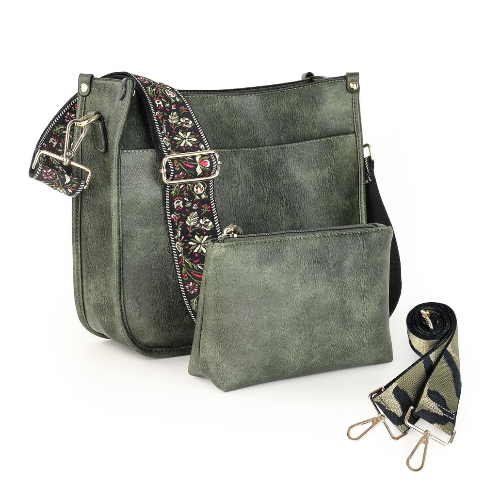 Crossbody Purses for Women Trendy – Vegan Leather Shoulder Bag Designer Hobo …