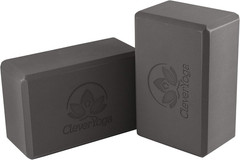 Blocks & Strap – Lighweight Foam Yoga Blocks 2 Pack with 8Ft Cotton Yoga Strap S