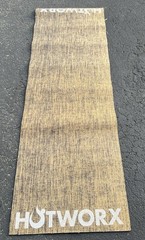 HOTWORX Exercise Yoga Mat 72″ x 24″ Non-Slip Textured Hemp Fiber Gym Workout
