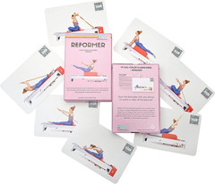 Pilates Reformer Deck & Free Video Tutorials – 79 All-Levels Fitness Cards
