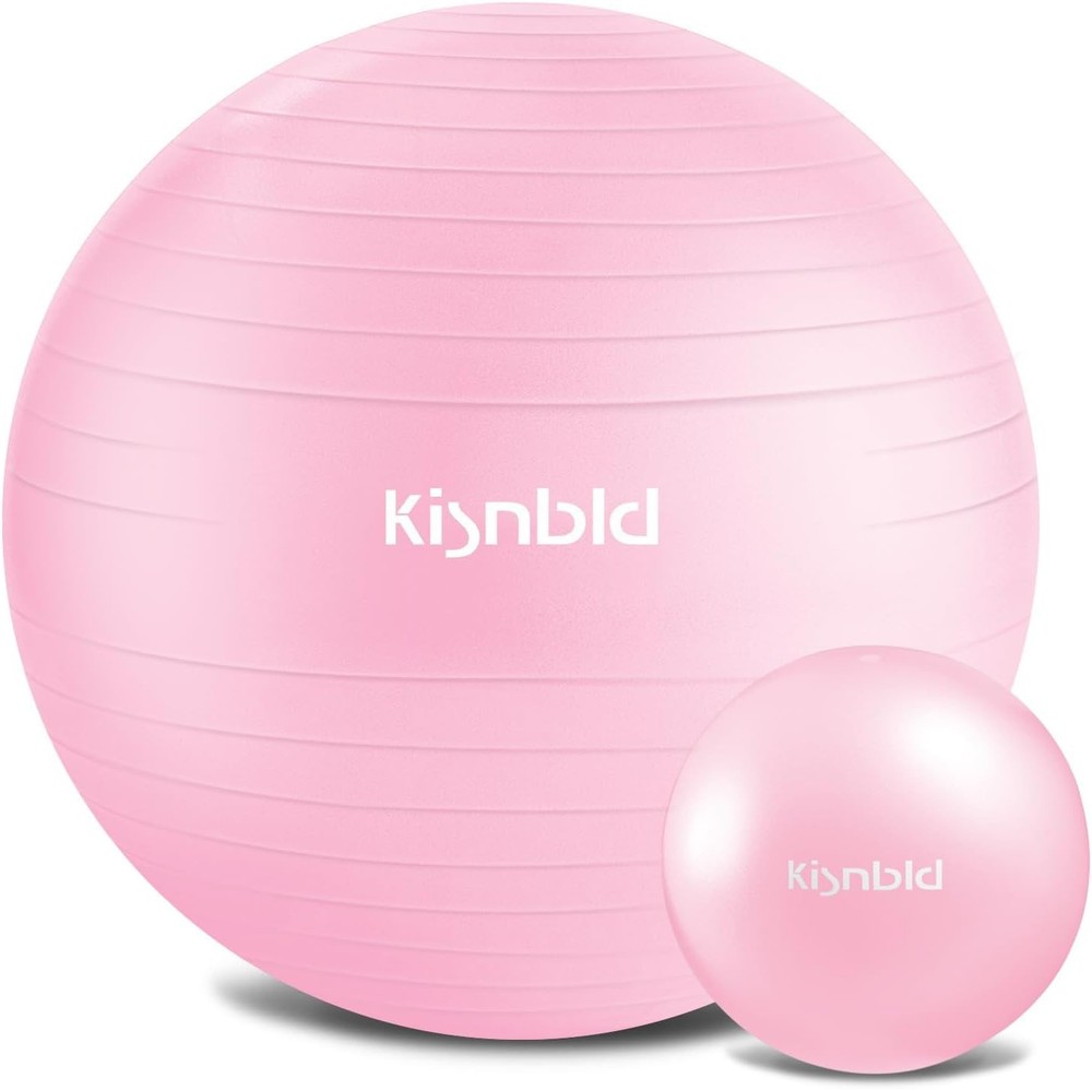 Exercise Ball, Extra Thick Yoga Ball for Workout Pregnancy Stability, 4 Sizes