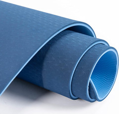 Yoga Mat Non Slip, Pilates Fitness Mats, Eco Friendly, Anti-Tear 1/4″ Thick Yoga