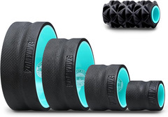 5 Pack Back Roller- Yoga Wheel for Back Pain Reliefn & Stretching, Back Wheel fo