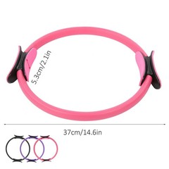 Yoga Ring Workout Fitness Double Handled Exercise Circle Home ing Equipment
