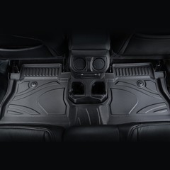 Car Floor Mats Trunk Mat Compatible With Wrangler JT 3D TPE Foot Covers All-weat
