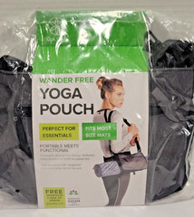 Gaiam Wander Free Yoga Pouch Fits Most Size Mats NEW!! Free Shipping!!