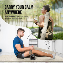 Extra Wide Yoga Mat for Men Women (72″L X 36″W) Non Slip Fitness & Exercise Mat