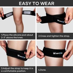 IT Band Strap, Adjustable Iliotibial Band Syndrome Brace, IT Band Relief for …