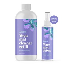 ASUTRA Yoga Mat Cleaner Spray 4 Fl Oz (Pack of 1), Peaceful Lavender