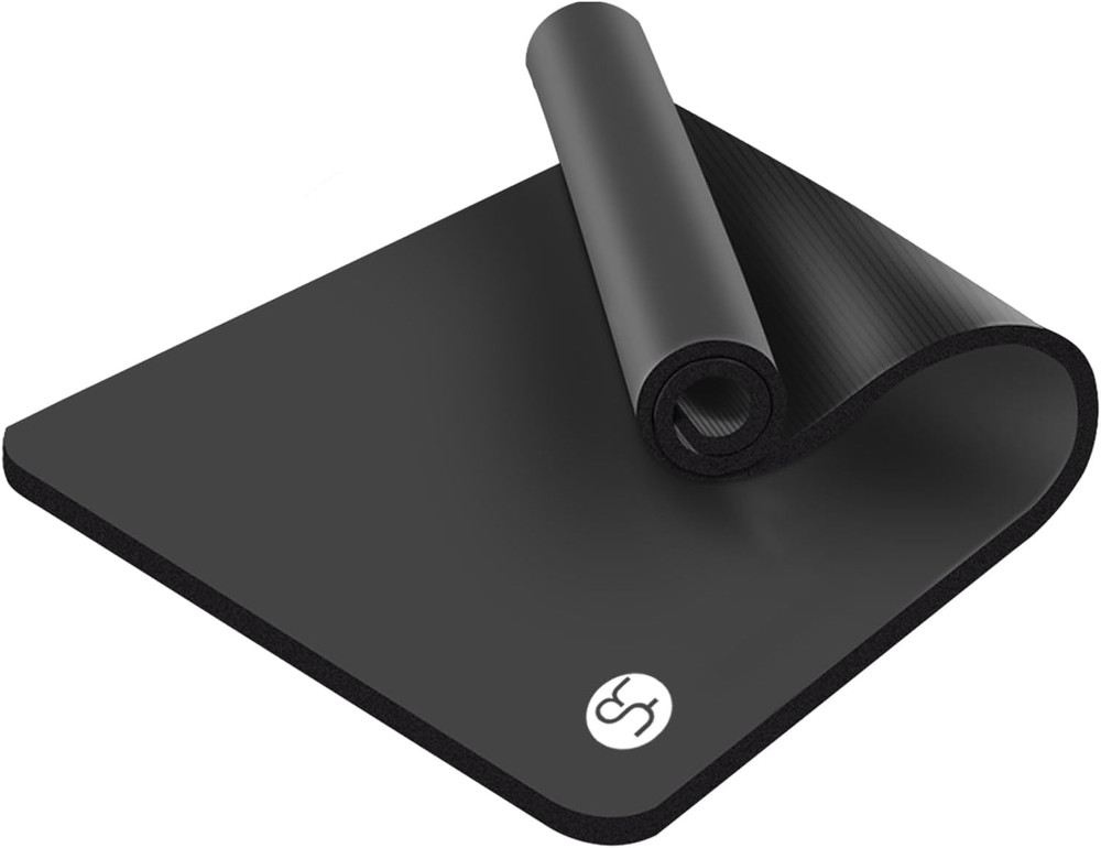 Extra Wide 76″x35″ Yoga Mat 15mm Thick with Bag for Home Gym Workouts