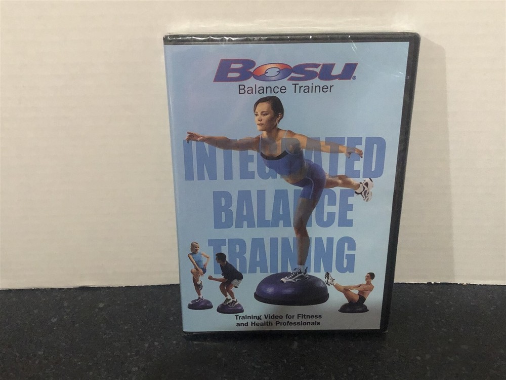 Bosu Balance Trainer Total Body Workout Aerobic Stretching Balance DVD NEW