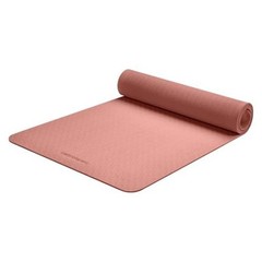 Zuma Yoga Mat 6mm Thick Non-Slip TPE Exercise Mat | Cushioned Workout Mat Rose