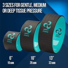 Yoga Wheel 3 Pack – Lose Weight, Get in Shape and Get Fit. Three pack Yoga Wh…