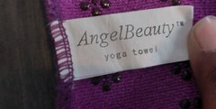Non Slip Yoga Towel for Yoga Mat, Sweat Absorbent Yoga Mat Towel, 100% Micro