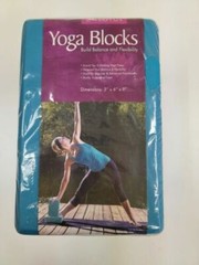 Lotus 2 Yoga Blocks, Build Balance And Flexibility NIP Factory Sealed