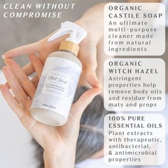 Studio TOV Organic Yoga 8 Fl Oz (Pack of 1), Lavender (Summer Bloom Scent)