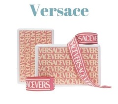 Versace Pink & Blue Butterflies 6-piece Yoga Set New, Never used