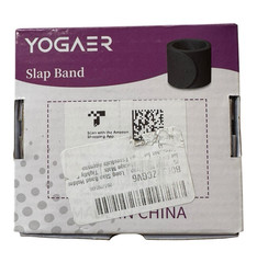 Yogaer Yoga Mat Strap Slap Band – Keeps Mats Tightly Rolled – One Size – Gray