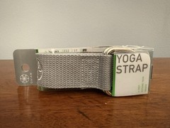 Yoga Strap Gaiam Yoga 6ft Gym Fitness Exercise with D-Ring Belt for Stretching