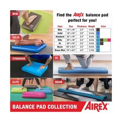 AIREX Balance Pad – Stability Trainer for Balance, Stretching, Physical Th