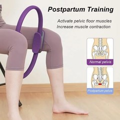 Dual Grip Pilates Ring Body Sport Fitness Magic Circle Weight Exercise Yoga US