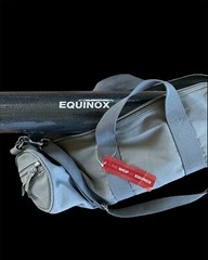 NWT Vintage Equinox Gray Cotton Carrying Bag & Mat