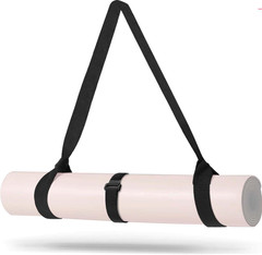 Yoga Mat Carrier Strap Adjustable Thick Wide Cotton Strap for Easy Mat Carrying