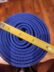 Yoga Gym Pilates Mat Blue Excellent Shape 68″ x 24″
