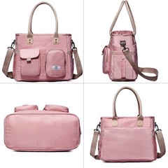 Large Utility Tote Bag with Multi-pockets and Compartment for Travel & Work