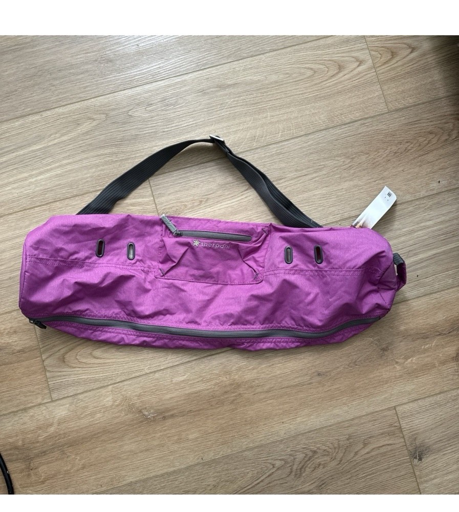 Sherpani Wellness Yoga Hot Pilates Mat Sling Carrier Bag NWT Pink Fuchsia