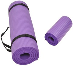 All Purpose 1/2-Inch Extra Thick High Density Anti-Tear Exercise Yoga Mat and…