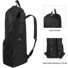 Yoga Mat Bag Carrier Zipper Closure Multi Functional Essential Pockets Exerci