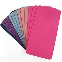 Yoga Mat High Elasticity Non Slip Gymnastics Small TPE Cushioning Workout