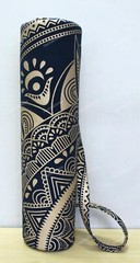 Indian Print Hand Yoga Bag Gym Exercise Mat Carrier Bags With Shoulder Strap