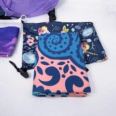 Yoga Mat Towel w Cooling Towel & Backpack 3-in-1 Travel Gym Portable Set Pilates