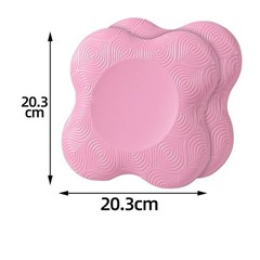 2pcs Tpe Yoga Knee Pad Thick Anti Slip Kneeling Mat Elbow Support Fitness
