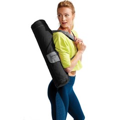 Gaiam Yoga Mat Bag, Black/grey