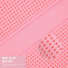 Yoga Towel,Hot Yoga Mat Towel with Grip Dots Sweat Absorbent Non-Slip for Hot Yo