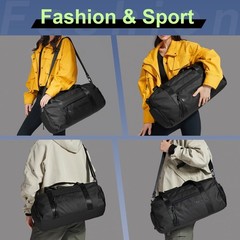 ARCTIC HUNTER AH Small Gym Bag Duffel Bag for Men Women with Shoe Compartment…