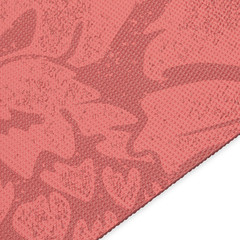 Gaiam Print Yoga Mat, Non Slip Exercise & Fitness Mat for All Types of Yoga, Pil