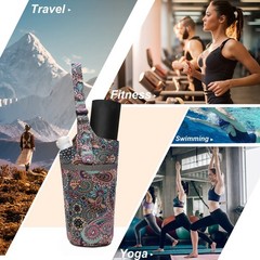Large Yoga Mat Bag with Zipper Pocket, Fits Most Mats & Accessories, Ideal Gift