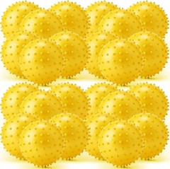 Knobby Balls Bouncy Spiky Sensory Ball Bulk Soft Inflatable Massage Stress