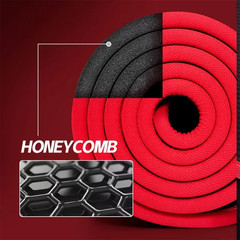10MM Extra Thick 183Cmx62Cm Yoga Mats NBR Non-Slip Exercise Mat Fitness Tasteles