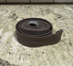 NIKE Cotton Yoga Strap With Buckles – Grey Gray – for Stretching