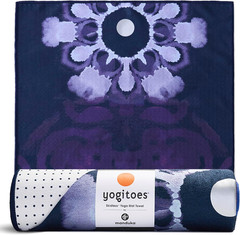 Manduka Yogitoes Hot Yoga Mat Towel – 71″ | Moisture Activated Grip | Patented S
