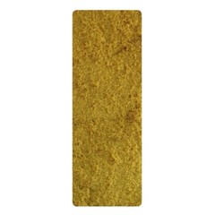 Yellow Beach Sand Rubber Yoga Mat